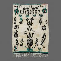 Azilal vintage rug, Berber rug 