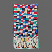 Azilal vintage rug, Berber rug 